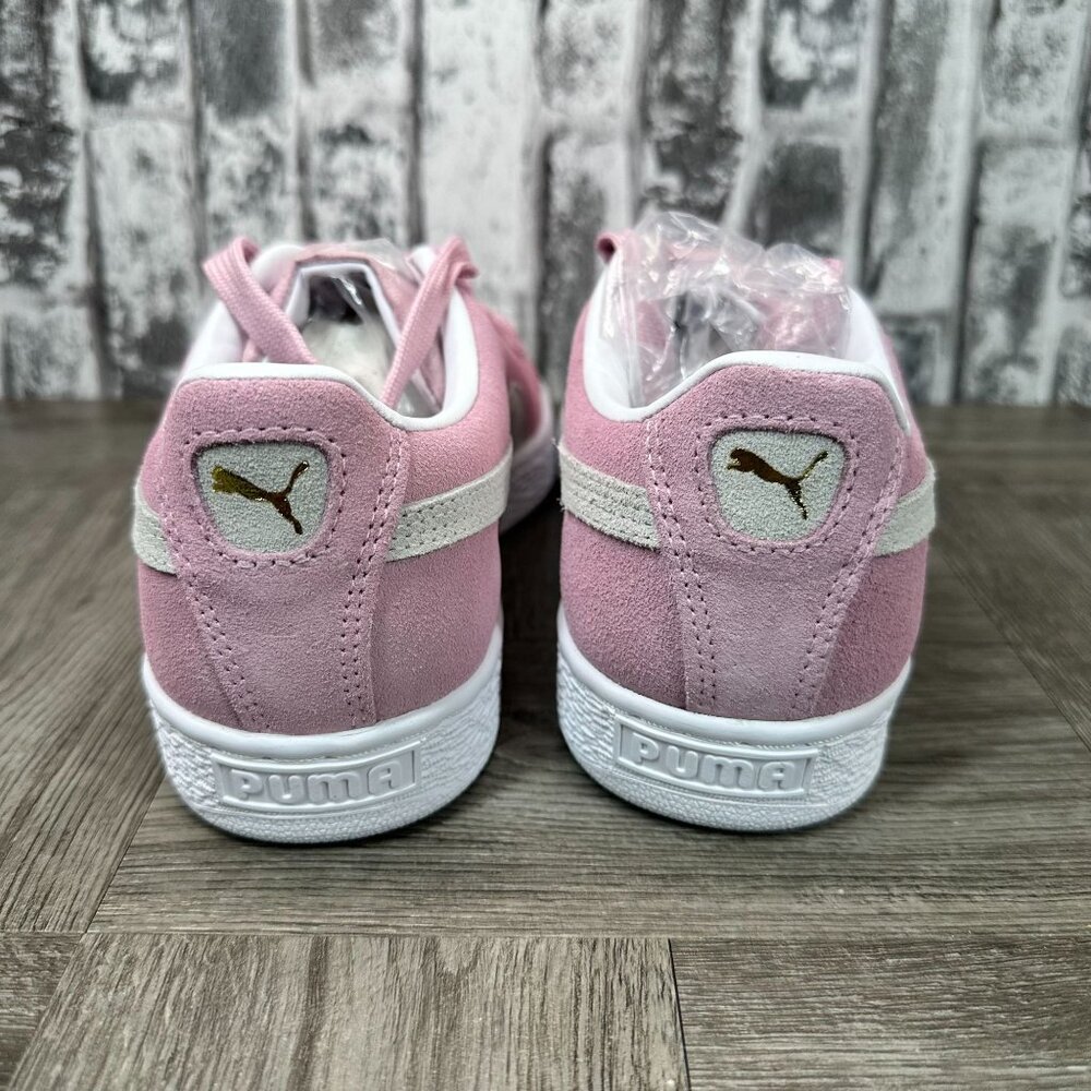 🌟🌟NIB AWESOME🌟🌟Puma Suede Classic XXI Jr Youth size 6.5y/Women size 8 Pink - Picture 7 of 9